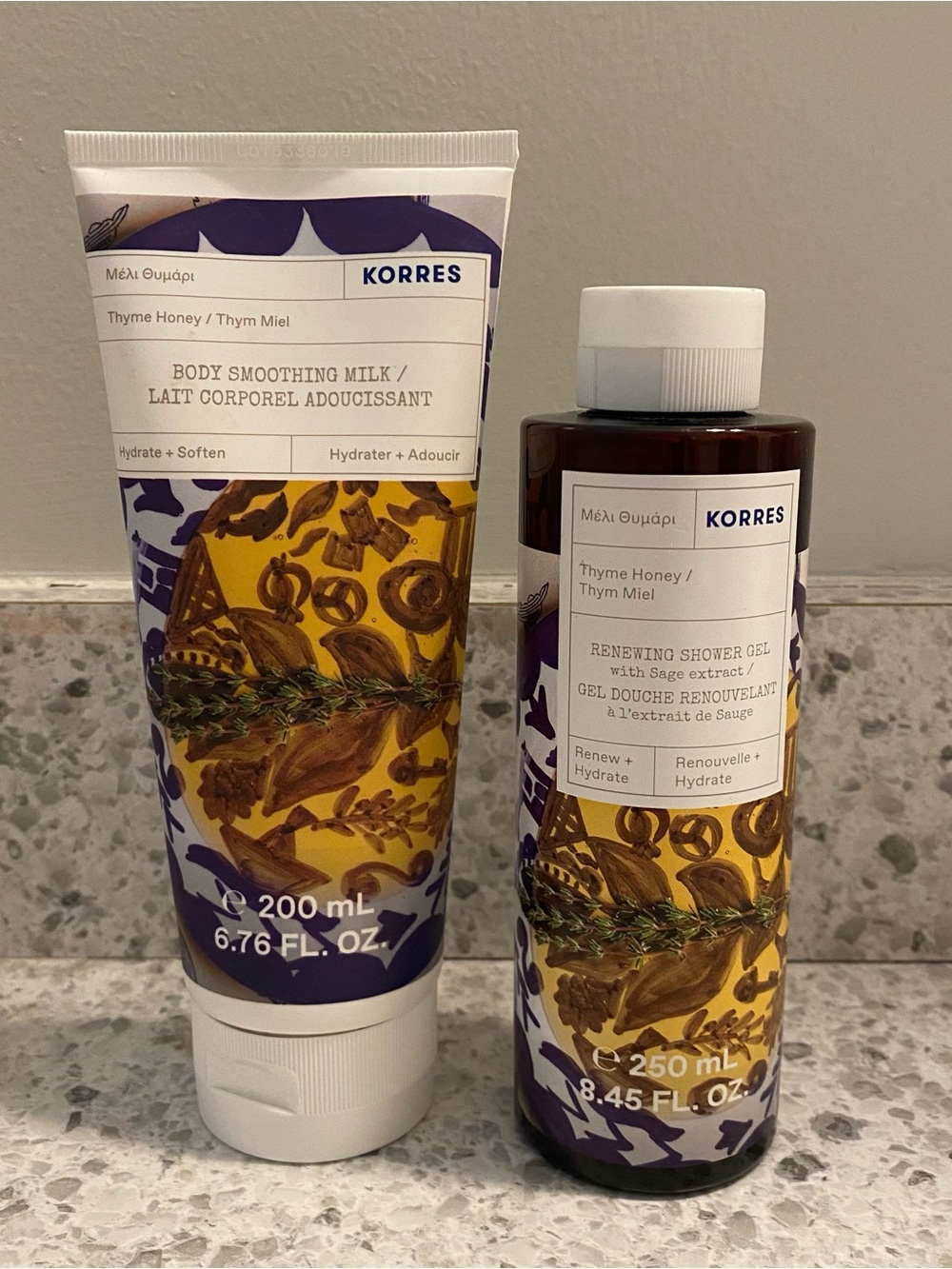 Thyme Honey Korres Products